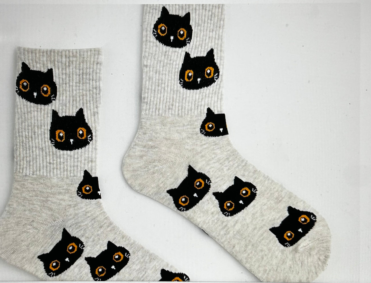 Cat Socks- Quarter Crew